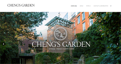 Desktop Screenshot of chengsgarden.com
